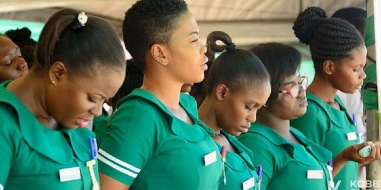 Female Nurses in Ghana