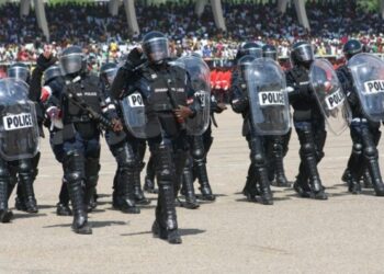 Ghana Police Officers