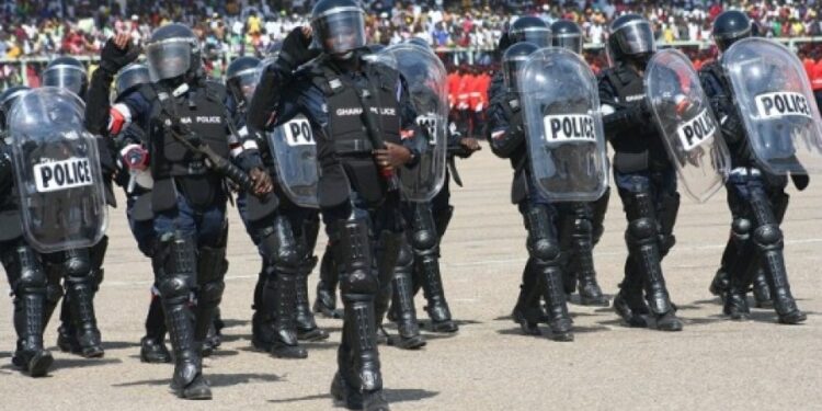 Ghana Police Officers