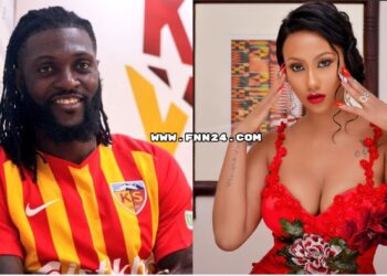Adebayor and Hajia4real
