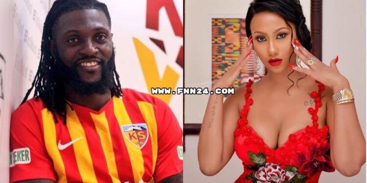 Adebayor and Hajia4real