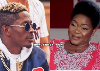 Shatta Wale and Christiana Awuni