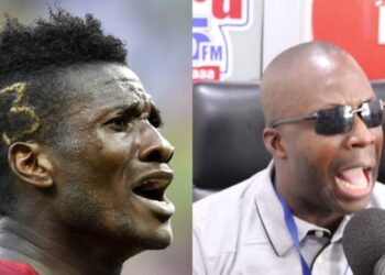 Asamoah Gyan and Kumchacha