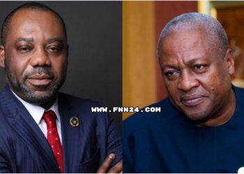 Matthew Opoku Prempah and Mahama