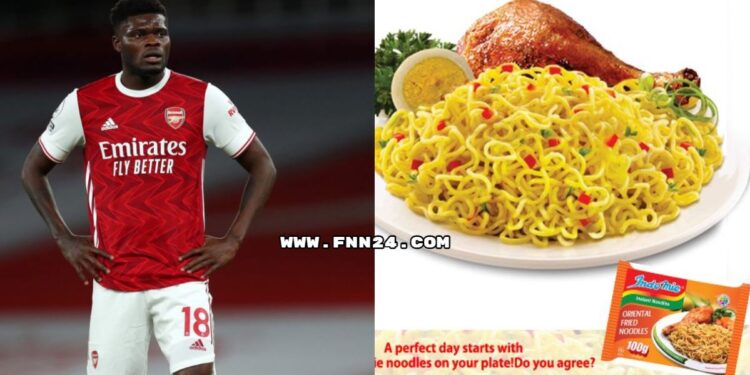 Thomas Partey and girlfriend