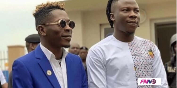 Stonebwoy and Shatta Wale fight VGMA board