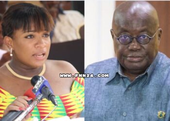 Zita Benson and Akufo-Addo