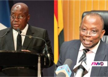 Daniel Domelevo and Akufo-Addo