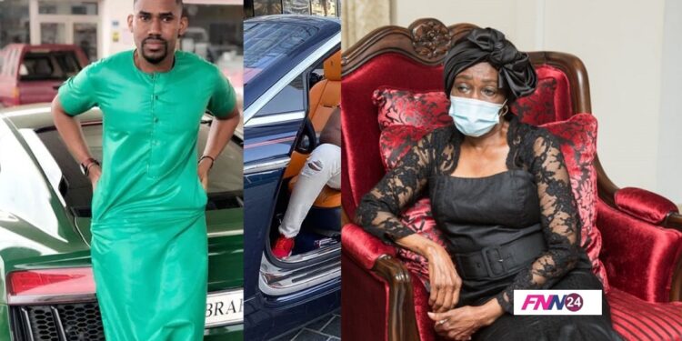 Ibrah One and Nana Konadu Agyeman-Rawlings
