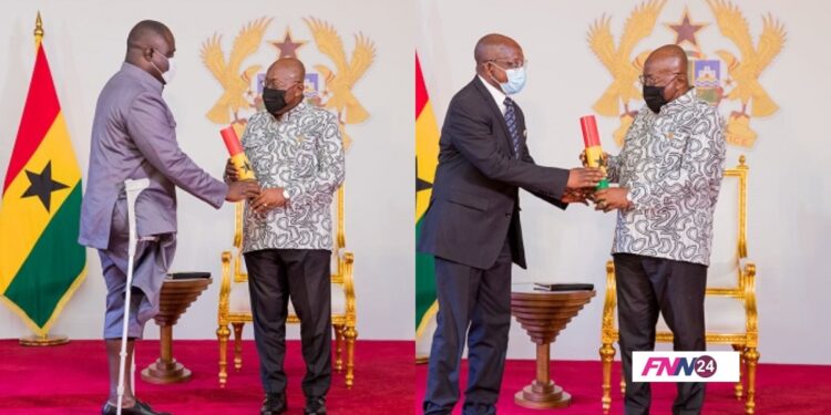 President Akufo-Addo Swears In 16 Regional Ministers (Photos)
