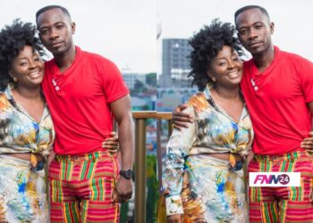 Okyeame Kwame and his wife