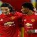 Marcus Rashford and Edison Cavani