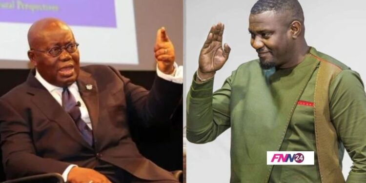 Akufo-Addo and John Dumelo