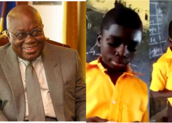 Akufo-Addo and JHS boy