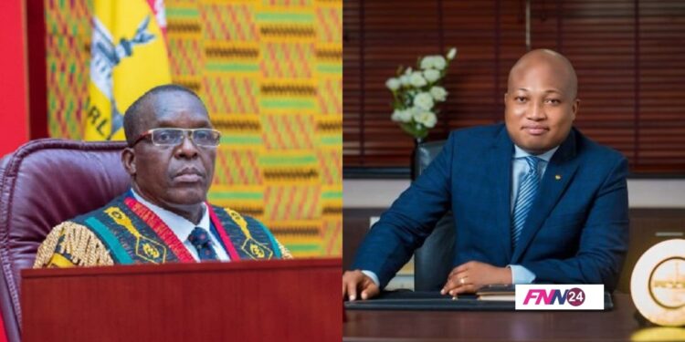 Samuel Okudzeto Ablakwa and Alban Bagbin