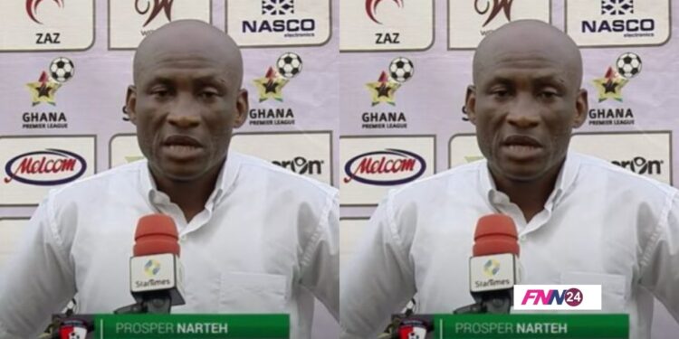 WAFA Coach, Dr. Prosper Narteh Ogum