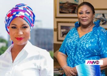 Rebecca Akufo-Addo and Samira Bawumia