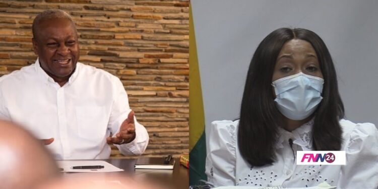 John Mahama and Jean Mensa