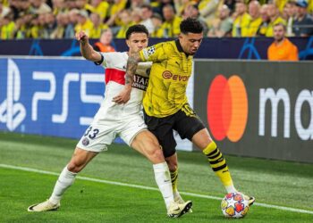 Dortmund edge past PSG in Champions League 1st leg