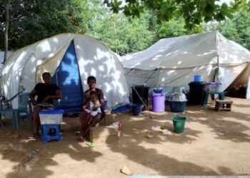 Some Mepe Flood victims still under tents despite several interventions?