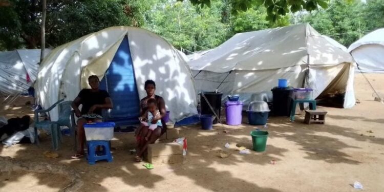 Some Mepe Flood victims still under tents despite several interventions?