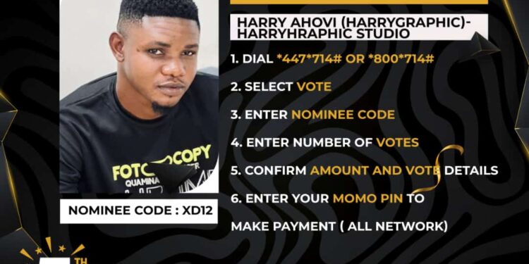 Harrygraphic grabs two(2) nominations at the 5th Volta Media Excellence Awards