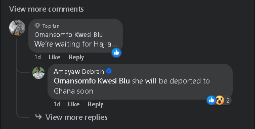 Hajia 4Real To Be Deported To Ghana - Ameyaw Debrah