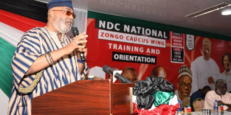 Make the NDC your political home for surest Economic Recovery- Alhaji Sinare appeal to Muslim women.