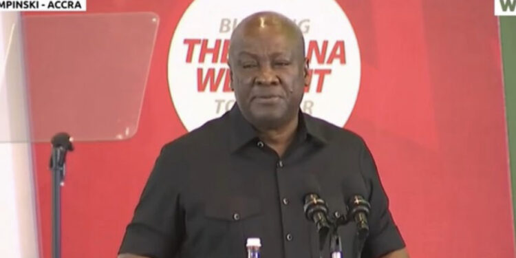 All NPP corrupt officials will be prosecuted – John Mahama assures Ghanaians