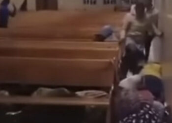 Armed robbers storm church during service, make way with “collection” after dragging Pastor
