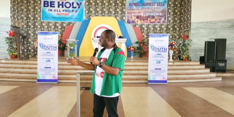 PHOTOS: Honorable Kobena Mensah Woyome charges Tongu Youth on International Youth Day
