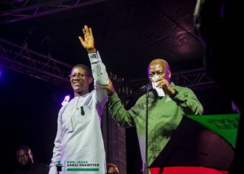 John Mahama Extols Hon. Isaac Ashai Odamtten as ‘Wonder Boy’