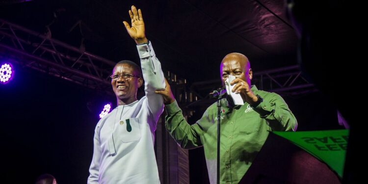 John Mahama Extols Hon. Isaac Ashai Odamtten as ‘Wonder Boy’