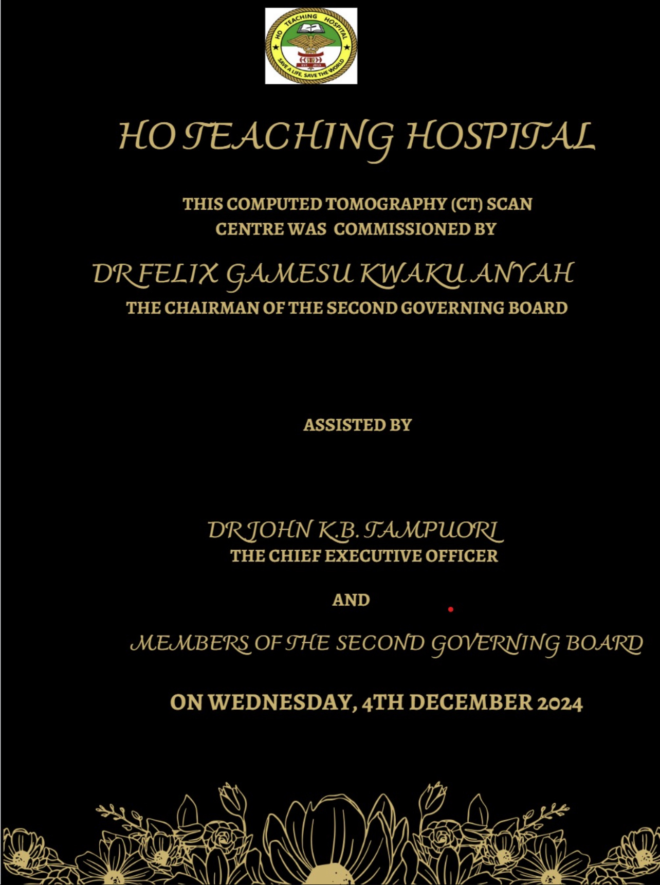 COMPUTED TOMOGRAPHY (CT) SCAN CENTRE