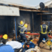 Fire Outbreak Ravages Containers At Techiman Market