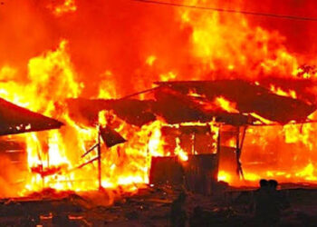 Takoradi Firefighters Stop Container Shop Blaze and Prevent Major Losses