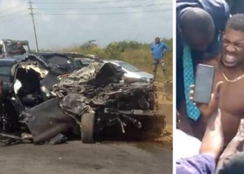 Anthony Joshua Survives Road Accident In Nigeria, Two other dies