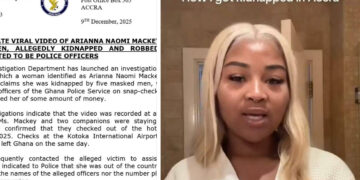 Woman blocks Police number assisting to investigate alleged kidnap allegation during her visit to Ghana