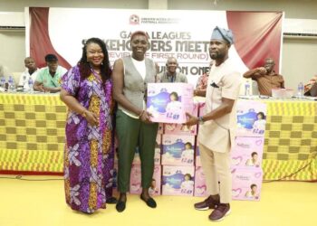 Cabfix Ladies FC Donate Sanitary Pads to GARFA Women’s Division One Clubs
