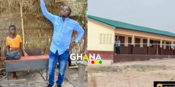Hon. Edem Agbana changes the face of Tsiyinu Basic School