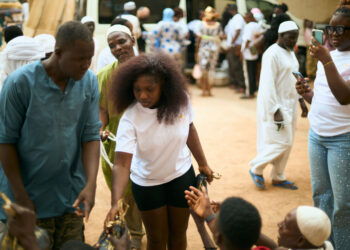 Ghanaian Social Media Influencer Jemima Wilberforce Duodu (Sunshine) Feeds Over 200 Street Dwellers to Mark Birthday