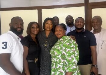 Madam Wed Amarkai Amartey Supports NDC Aspirants Ahead of Constituency Elections